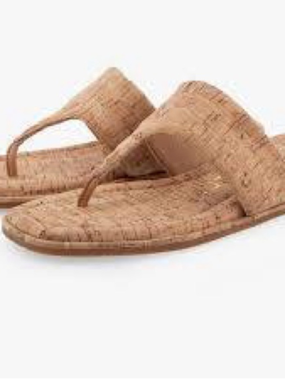 AEROSOLES Barry Wedge Cork Slide Sandals in Natural Tan